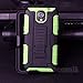 Cocomii Robot Belt Clip Holster Galaxy Mega 2 Case, Slim Thin Matte Kickstand Swivel Belt Clip Holster Reinforced Drop Protection Fashion Bumper Cover Compatible with Samsung Galaxy Mega 2 (Green)