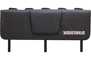 Yakima Gatekeeper Truck Bed Tailgate Pad for Bike Transport, Bicycle Rack Pad with Soft Felt Backing, Cradles, and Buckles fo