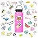 Stickers for Water Bottles Waterproof Cute Vinyl Stickers Laptop Luggage Stickers Skateboard Guitar Travel Case Graffiti Sticker Motorcycle Stickers Teens Girls Boys (35 pcs)
