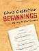 Beginnings: My Way To Start a Meal by Chris Cosentino, Michael Harlan Turkell