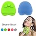 INNERNEED Silicone Body Scrubber Gentle Exfoliating Glove Shower Brush Soft Bristles - Improves Skin's Health and Beauty (Pack of 2)