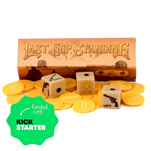 Last Chip Standing - Fast, Light & Fun Pocket Family Dice Game by Brybelly