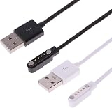 KERDEJAR Magnetic USB Charger Cable for KW88 KW18 GT88 G3 Smartwatch 4-Pin view 5