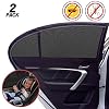 GOLDFLOWER Car Window Shade, 2 Pack Car Back Window Sun Shade, and Privacy Protect for Toddler Kids Baby Adult, Double…