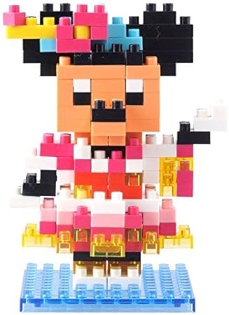 Amazon ディズニーランド夏祭り16ナノブロックミニーマウスminnieマウスsaisayaka Hanamai ディズニーランド限定 ディズニーグッズお土産 ブロック おもちゃ