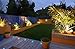 SHINE HAI LED Landscape Lighting, 5W Waterproof COB LED Garden Path Wall Yard Light, 3000K Warm White, AC 85-265V, Outdoor Decorative Spotlight with Spiked Stand, 4-Pack