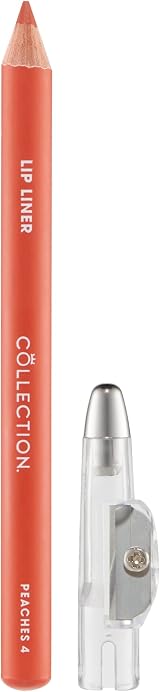 Collection Cosmetics Long-Lasting Lip Liner Pencil with Sharpener Peaches view 2
