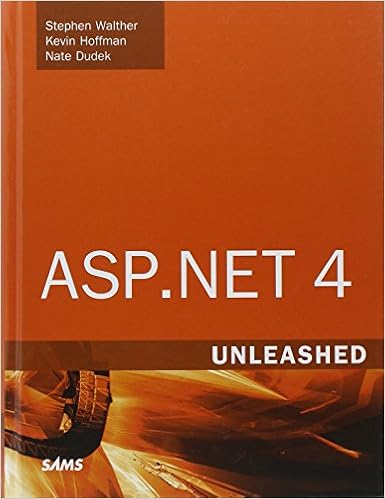 Asp Net 4 Unleashed Walther Stephen Hoffman Kevin Dudek Nate Amazon Com Books