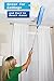 Jet Clean Chenille Microfiber Flat Hand Duster-Dust Appliances, Ceiling Fans, Blinds, Furniture, Shutters, Cars, Delicate Surfaces-Chenille-Extension Pole Reach 25-44