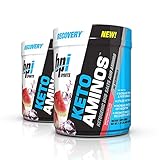 BPI Sports Keto Aminos Ketogenic BHB Salts and Aminos for Muscle Recovery and Repair, 30 Servings Each (2 Pack) (Watermelon Ice)
