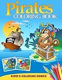 Pirates Coloring Book (Kidd's Coloring Books) (Volume 1) by Angela Kidd