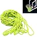 CAMTOA Glow In The Dark Basketball Net Portable Outdoor Sun Powered Sports Basketball Hoop Net Replacement for Basketball Hoop 1PCS