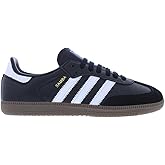 adidas Samba OG Womens Shoes Size 8.5, Color: Core Black/Cloud White/Gum