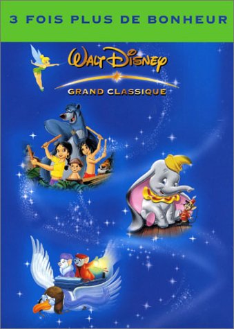 Le Livre De La Jungle 2 + Dumbo + Les Aventures De Bernard Et Bianca