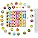HORIECHALY Smelly Stickers Scratch and Sniff for Kids, Scented Stickers 48 Sheets 746 PCS 16 Different Scents, Sensory Fun Positive Reward for Classroom Engagement and Creative Play