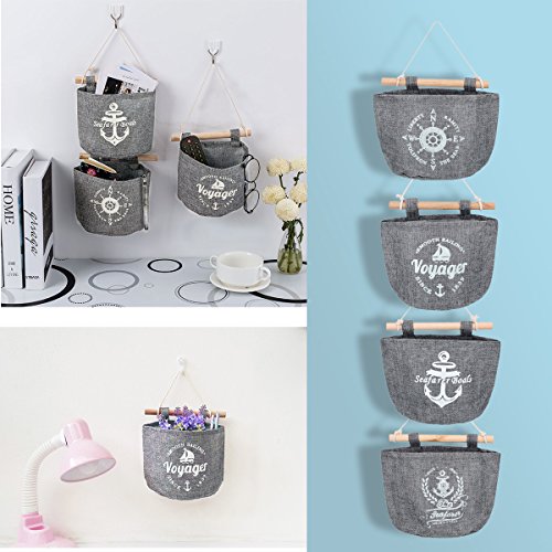 LegendTech 4 Stück Hängende Taschen Aufbewahrungstasche Hanging