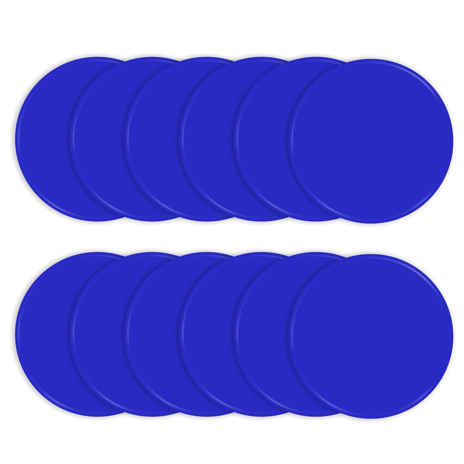 Photo 1 of TuXHui Spot Markers Rubber Floor Dots 9inch Non Slip Agility Dots Flat Cones for Kids Sports Soccer Basketball Training, Gym Training, Preschool Kindergarten Classroom