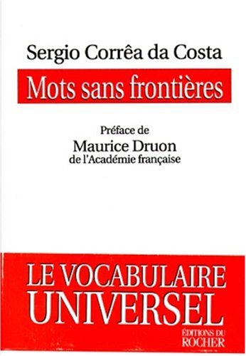 Mots sans frontières (French Edition) by Sergio Corrêa da Costa (Paperback)