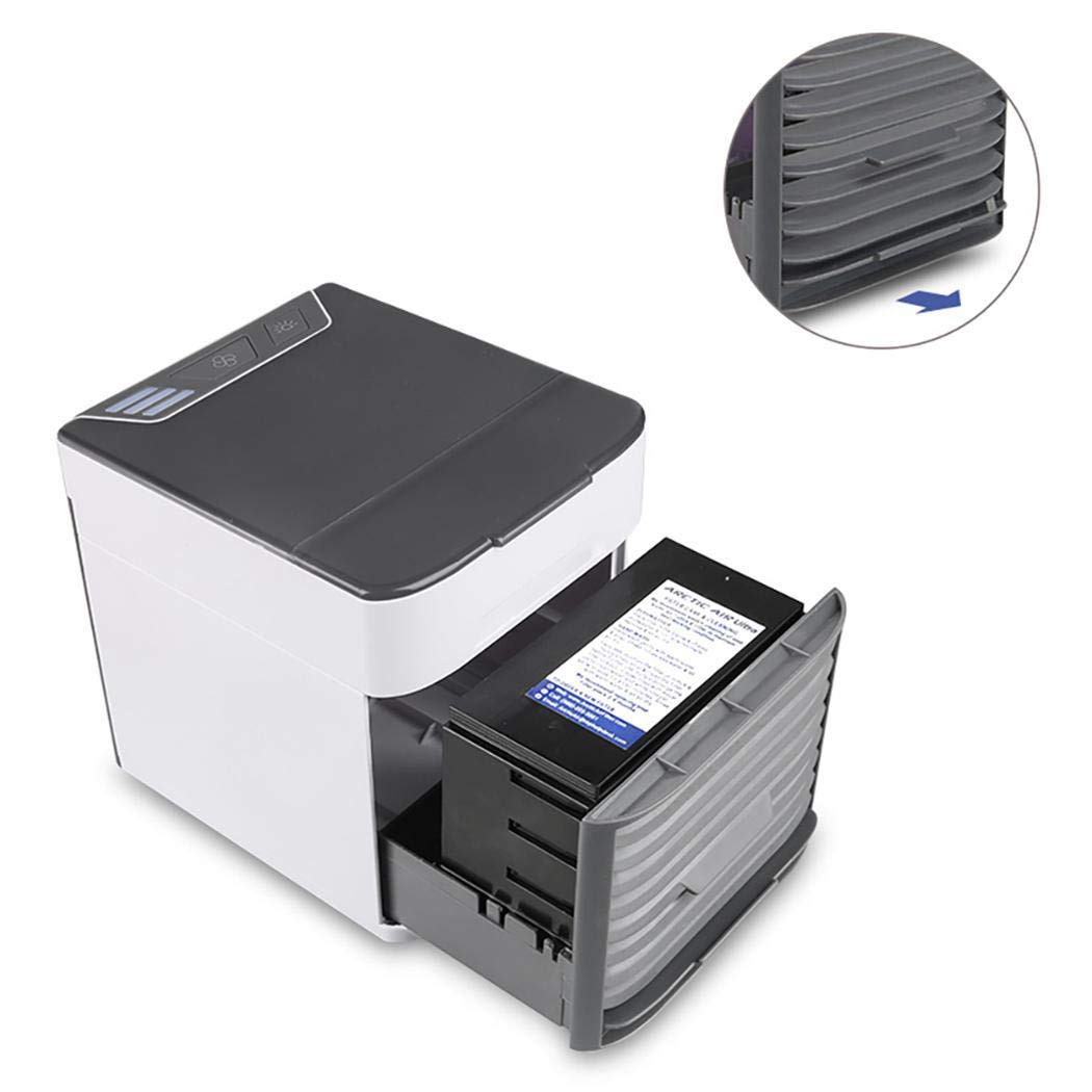 Pinsparkle Household Summer Mini Air Cooler Fan Cool Air Spray Fan Personal Fans