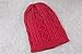 Clearance! E-Papaya New Unisex Thick Warm knit Oversized Beanie Hat Skull Cap (Red)