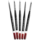 Angelus Micro Detail Paint Brush Set with 5 Brushes