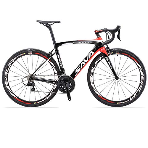 SAVADECK Carbon Road T800 Carbon Fiber 700C Road Bicycle with  Shimano 105 22 Speed Groupset Ultra
