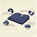 Tush Cush Car / Compu Computer Office Seat Cushion - Black