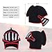VBIGER Beard Hat Beanie Caps Knit Hat Winter Warm Octopus Hat Windproof Funny For Men&Women (Roman Hat)