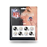 NFL Pittsburgh Steelers Face Tattoos, 8-piece Set