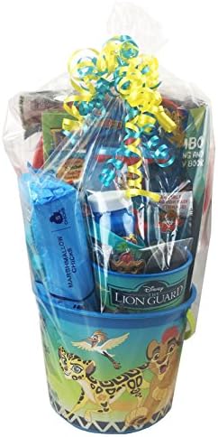 The Lion Guard Easter Basket Gift Set with Candy and Toys For Girls or Boys (15 Piece Set) (Pre-Assembled) (Ready to Give)