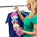 SockDock Sock Laundry Solution for Washing Drying & Storing Socks in Pairs, Clip & Hold Small & Long Socks in Washer Dryer & Closet, 2-Pack (Red)