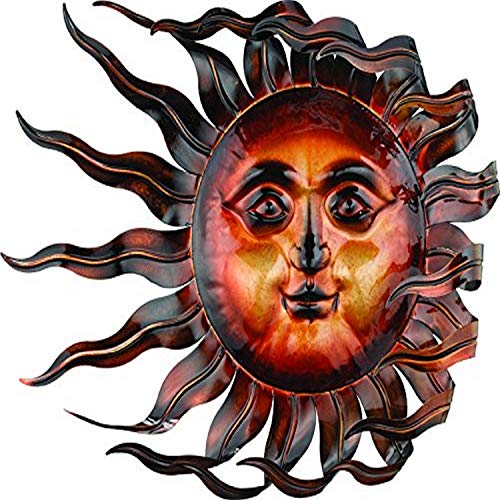 10138 Regal Art &Gift Windswept Sun Wall Decor Indoor Outdoor Wall