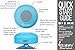 Guppy Water Resistant Bluetooth Shower Speaker - Wireless Portable, Kid-friendly, Built-in Control Buttons, Speakerphone, Powerful Suction Cup, Safety Lanyard - Best for Indoor & Outdoor Use (Blue)
