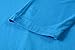 LARACE Women Plus Size 3/4 Sleeve Tunic Tops Loose Basic Shirt (3X, Deepskyblue)