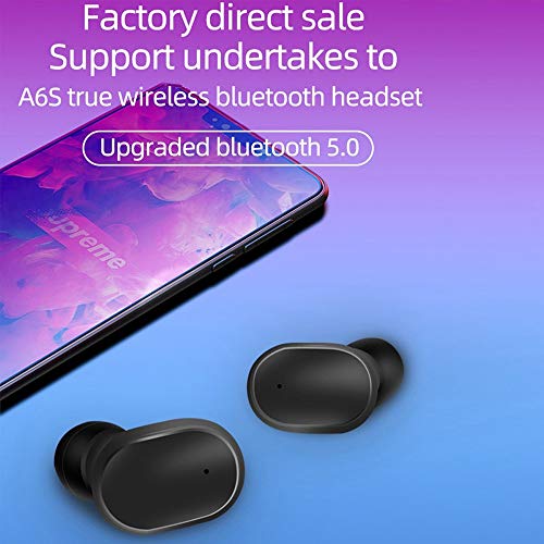 gdfh Bluetooth 5.0 True Wireless Earbuds IPX6 Waterproof Earphones Wireless Headphones for Andorid iOS with Handsfree Function