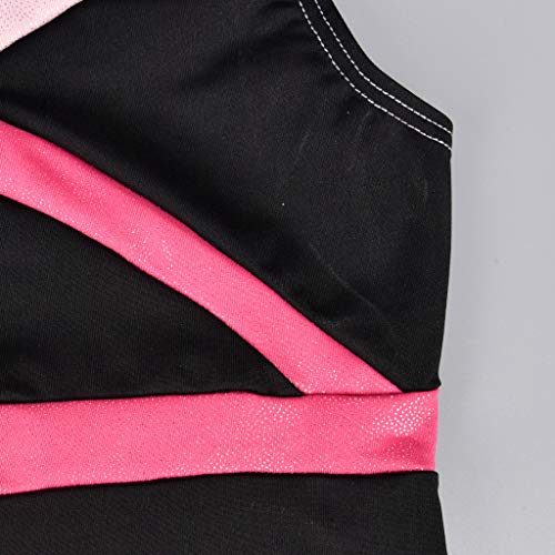 Tronet Baby/Toddler Girl Summer Romper Gymastics Leotard Dance Ballet Training Bodysuit Dancewear One Piece Red