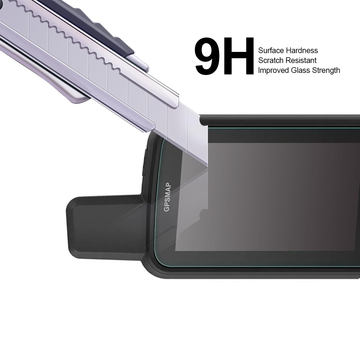 Supershieldz (3 Pack) Designed for Garmin GPSMAP 67 67i 66i 66s 66st 66sr Tempered Glass Screen Protector, Anti Scratch, Bubble Free