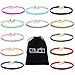 Caydo 12 Pack Ribbon Velvet Choker Necklace Set for Women and Girls
