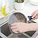 Transer Nano Magic Cleaning Eraser Sponge & Scouring Pads with Carborundum - Best Eraser Sponges For Scrubbing Kitchen, Bathroom, Pots, Pans, Sinks (Grey)