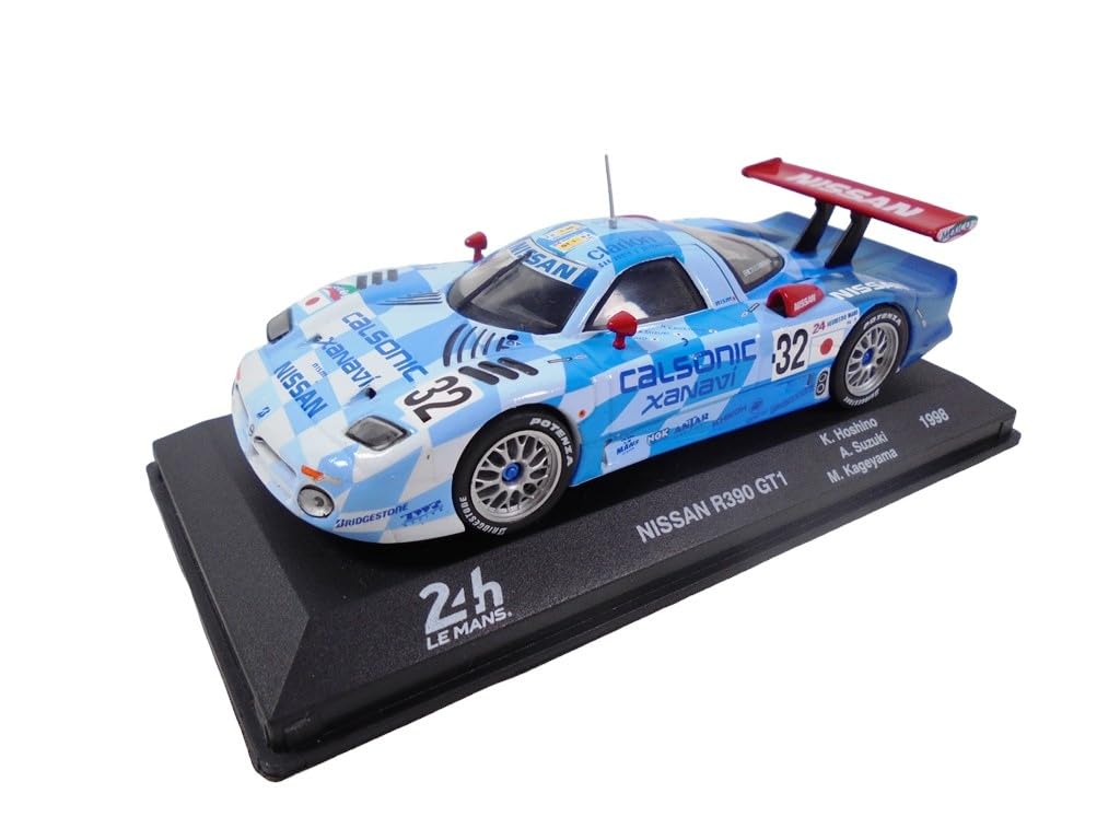 OPO 10 - Collectible miniature car 24H LE MANS 1/43 compatible with Nissan R390 GT1 1998 - ALA37
