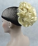 Strong Short Ponytail Hair Piece Extension Wavy Claw Clip In/on Hairpiece