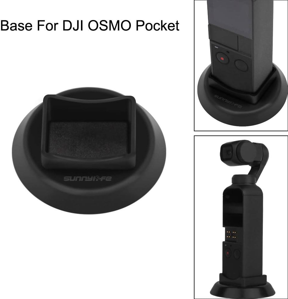 Iusun for DJI Osmo Pocket Handheld Stabilizer Base Mount Stand Gimbal Camera Daily Use Securely Hold Prevent Accidental Dropping Lightweight