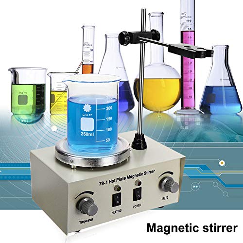Magnetic Stirrer Model Kitchen Tools,wanshenGyi 79-1 Laboratory 1000ml Dual Control Hot Plate Magnetic Stirrer Stirring Mixer - US Plug