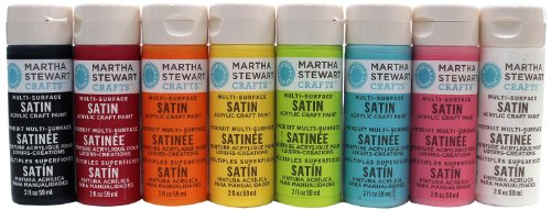 Martha stewart crafts multi-surface satin acrylic craft…