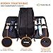 IQTRAVELS Dopp Kit (12 Inches) 3 Compartments + Waterproof Bag – Easy Organization Travel Toiletry Bag for Men or Women – Excellent Portable Shaving Bag & Toiletries Storage