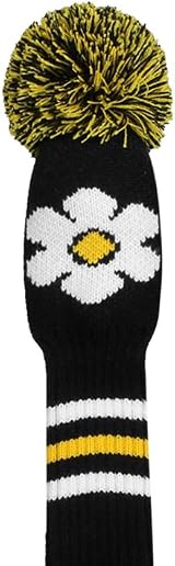 Scott Edward Daisy Knit Golf Headcovers 3Pcs Driver Fairway Hybrid 460CC view 4