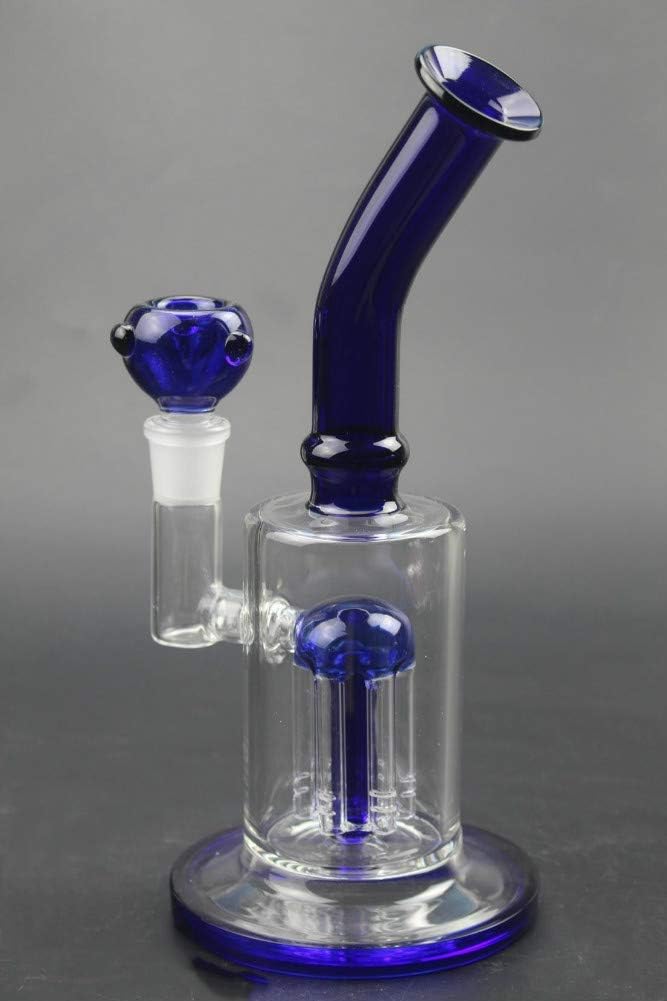 SEA GIANT 10 Inch Blue Bent Honeycomb Durable Glass Craft