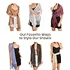 Shawl Wrap Fashion Scarf for Women: Evening Dresses, Wedding, Party, Bridal