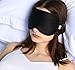 SleepAngel@ 100% Natural Silk Sleep Mask/Eye Mask with 2 Adjustable Straps,2 pairs Earplugs
