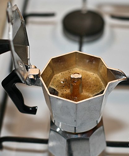 Coffee Maker Aluminum Moka Pot Espresso Maker Classic 3-Cup by PetriStor - Thumbnail 4